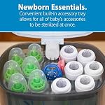 Dr. Brown's Deluxe Electric Sterilizer for Baby Bottles and Other Baby Essentials