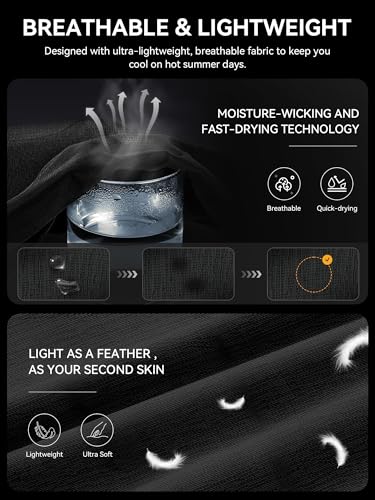 WEEN CHARM Men's Summer Seersucker Suit-2-Piece Blazer and Pants Set-Lightweight,Breathable,Casual,Cool and Comfortable2