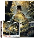 ★ Bien fait : chaque puzzle est fabriqué à partir de carton de puzzle recyclé. En outre, chaque pièce de puzzle de 1000 pièces a été découpée avec précision pour garantir un ajustement parfait