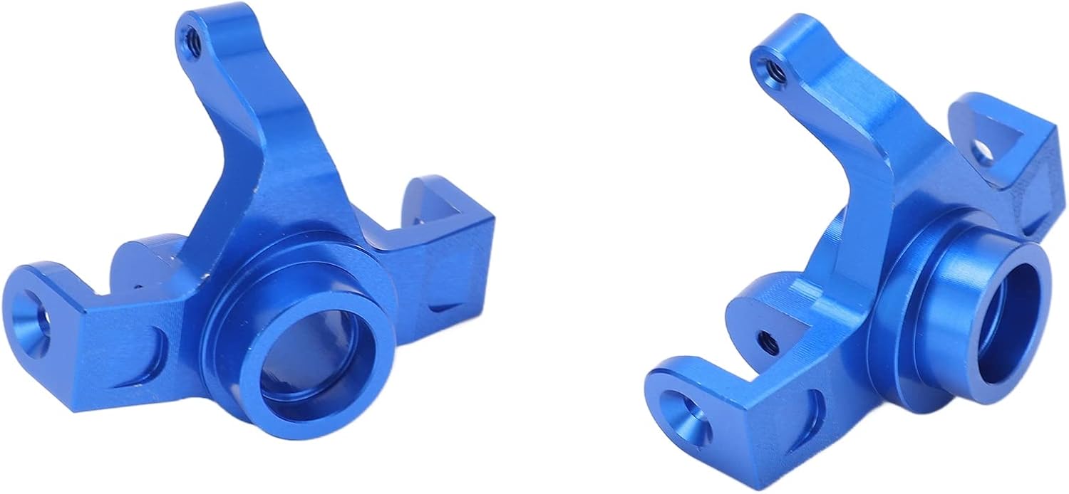 Dilwe RC Front Steering Cup, 2pcs RC Car Metal Steering Knuckles Upgrade Spare Part for HBX 16889 1/16 RC Car