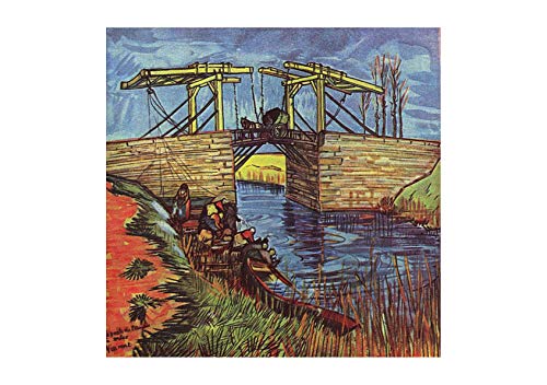 Affiche Van Gogh Le Pont d'Arles idée cadeau passionné d'art