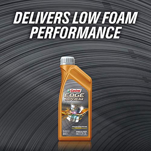 Castrol 12064-12Pk 12064 Edge Supercar 10W-60 Advanced Full Synthetic Motor Oil, 1 L, 12 Pack #TOP4
