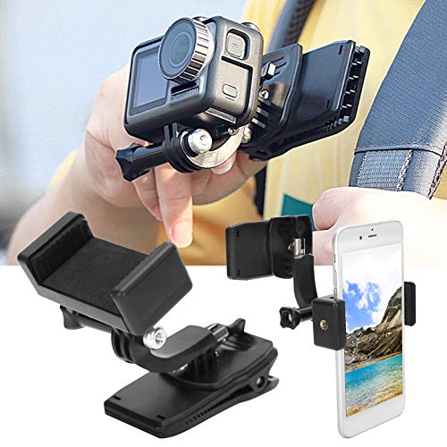 Acouto Mochila universal de 360 graus para celular, suporte fixo e fácil de ajustar para esportes, v