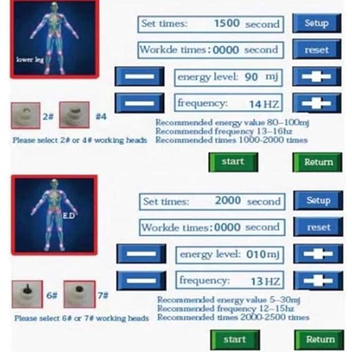 Máquina de Terapia de Ondas de Choque ED, Dispositivo Multifuncional Extracorpóreo de Terapia de Ondas de Choque ESWT miniatura 5