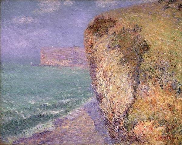 Affiche Impression Prints Toile Peinture Murale Cliffs At Grainval par Gustave Loiseau 60x90