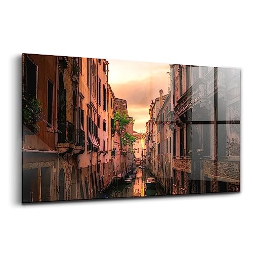 Peinture murale en verre Wallfluent 120x60cm pour décoration intérieure de canal