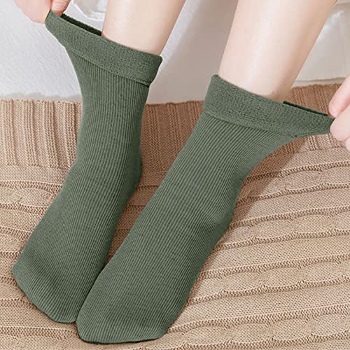 Winter Knusse Sokken | Zachte thermische wintersokken voor dames | Vrouw Winter Dikker Warme Sokken Dames Naadloze Zachte Fluwelen Sneeuw Sok Voor Dames En Heren Lingjiong - Afbeelding 3