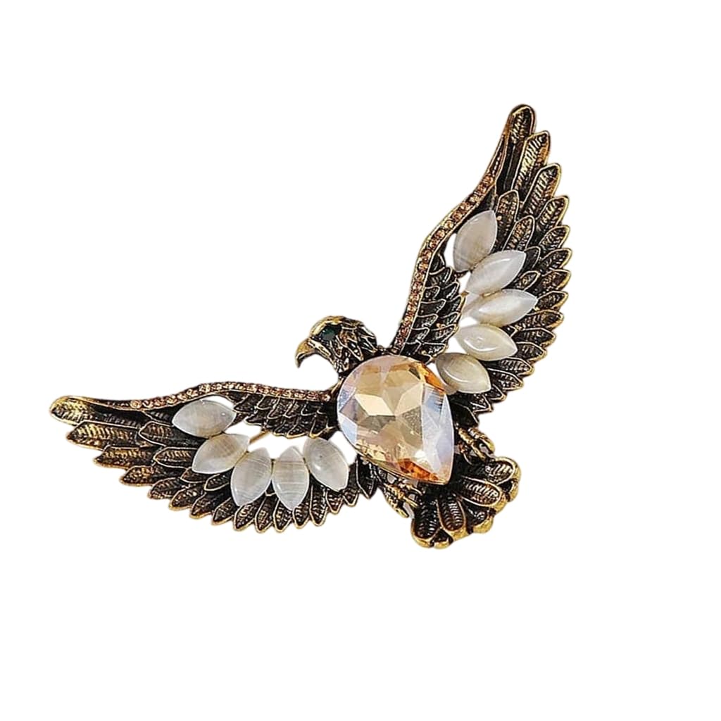 Amazon | SunnyLark 鳥をモチーフにした芸術的な動物ブローチ