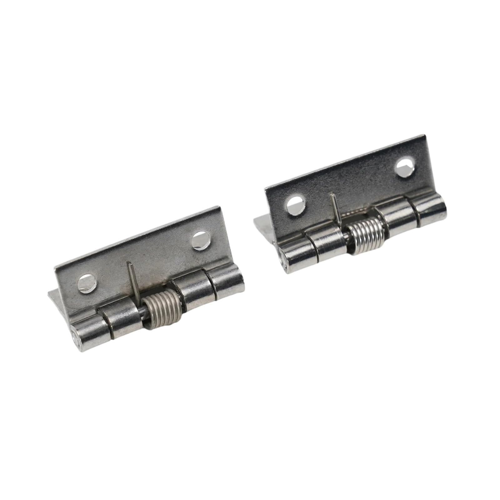 Wsqhao One Color 6Pcs Self Closing Door Hinge Spring Hinges 304 Stainless Steel Furniture Parts For Doors(2.5 Inch)