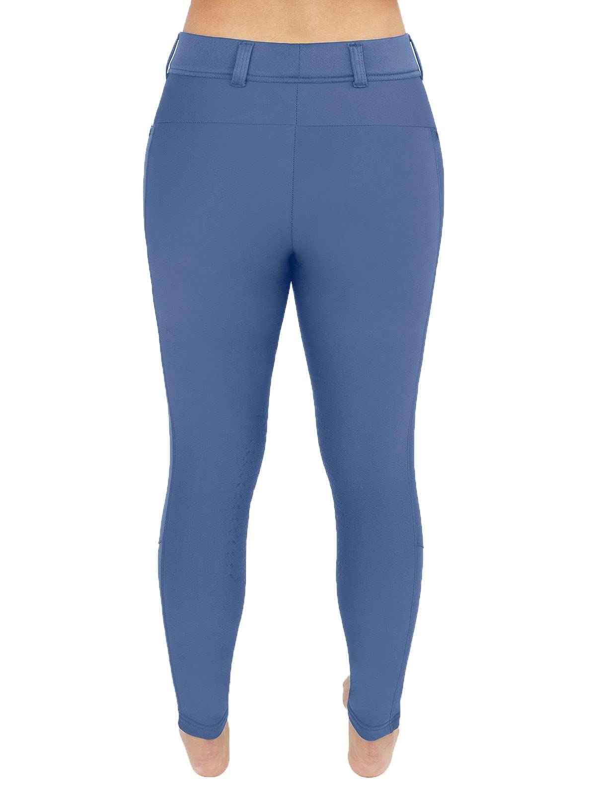 Irideon Kid's Thermasoft Knee Patch Breech L-Denim/Heather