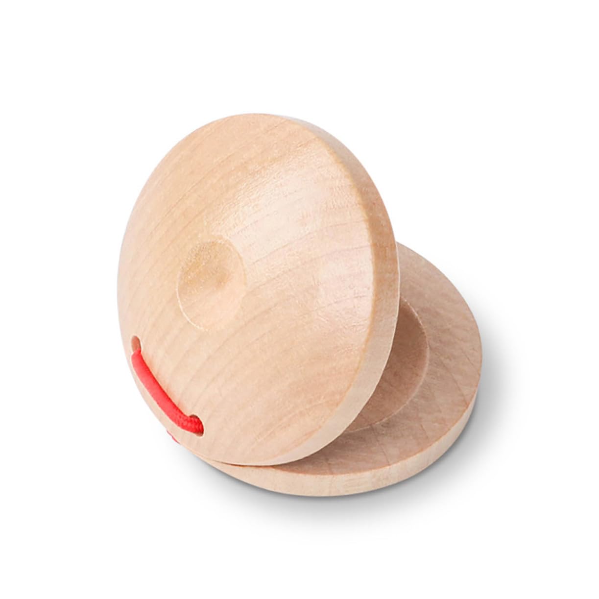 12 Piezas Castañuelas de Madera para Percusión Instrumento Musical Educativo Ligero y Duradero para Principiantes Mejora Coordinación Mano-Cerebro y Sentido del Ritmo