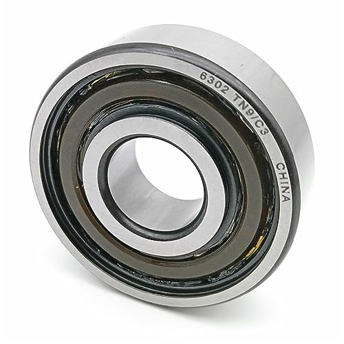 Roulement 6302 C3 à une rangée de billes haute vitesse avec cage TN9 léger - 4