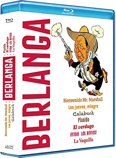 Berlanga 1921-2021 (Blu-ray) Pack 7 peliculas: Bienvenido Mr Marshall / Los jueves, milagro / Calabuch / Placido / El verdugo / Vivan los novios / La vaquilla | Ya disponible en tu tienda friki favorita! En mundofriki.es!