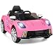 Best Choice Products 12V Kids Battery Powered Remote Control Electric RC Ride-On Car w/ 2 Speeds, LED Lights, MP3, AUX - Black