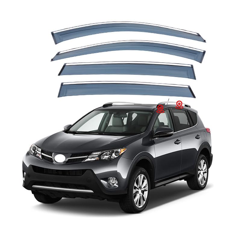 Déflecteur de vent pour RAV4 : Évitez la buée et les sifflements d'air XA40