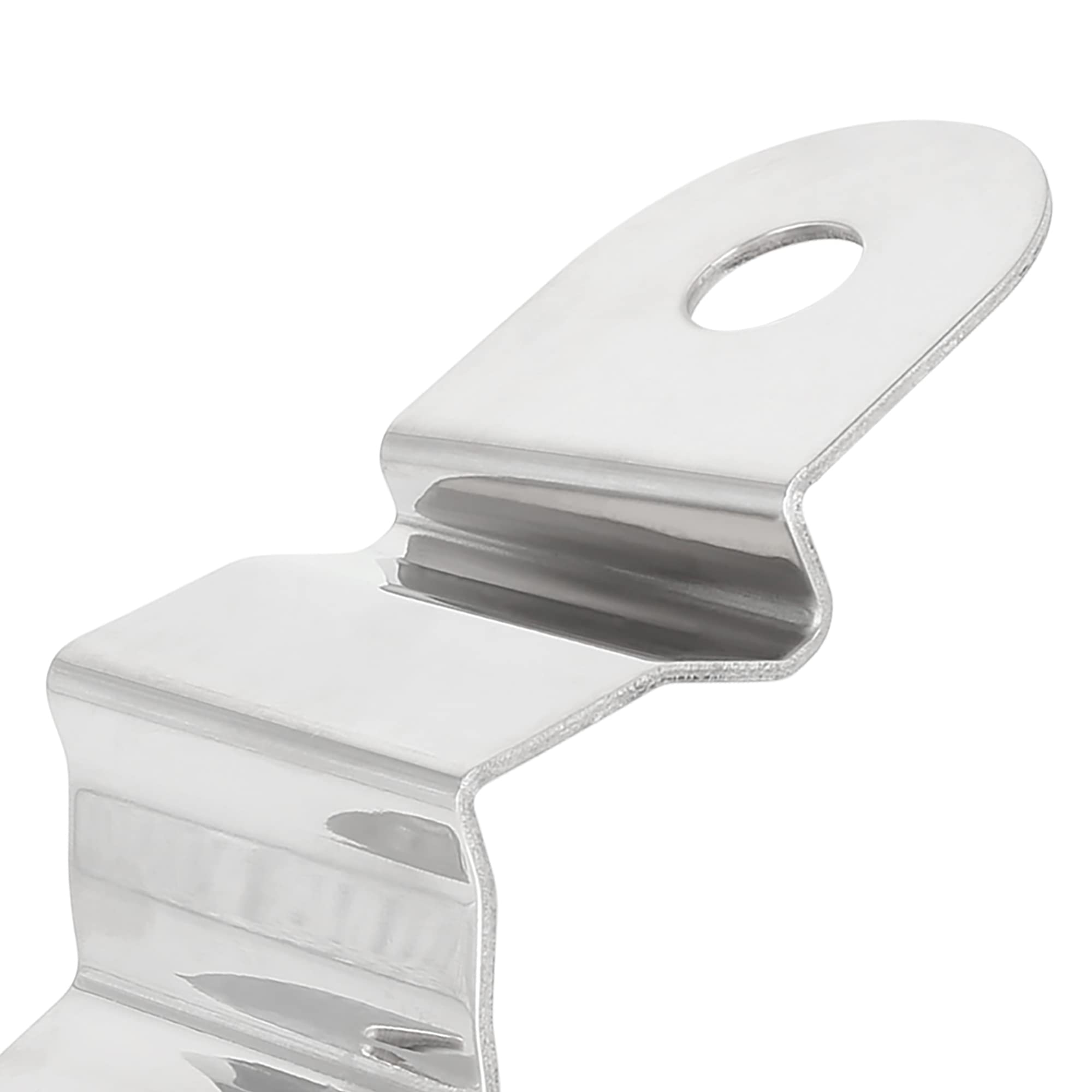 X AUTOHAUX Support De Montage D'Antenne pour Ford Ranger PX 1pc | Acier Inoxydable, Ton Argent, 16.5mm, 2mm, 13.6x5.1x3cm, Facile À Installer, Pour Montage Antenne