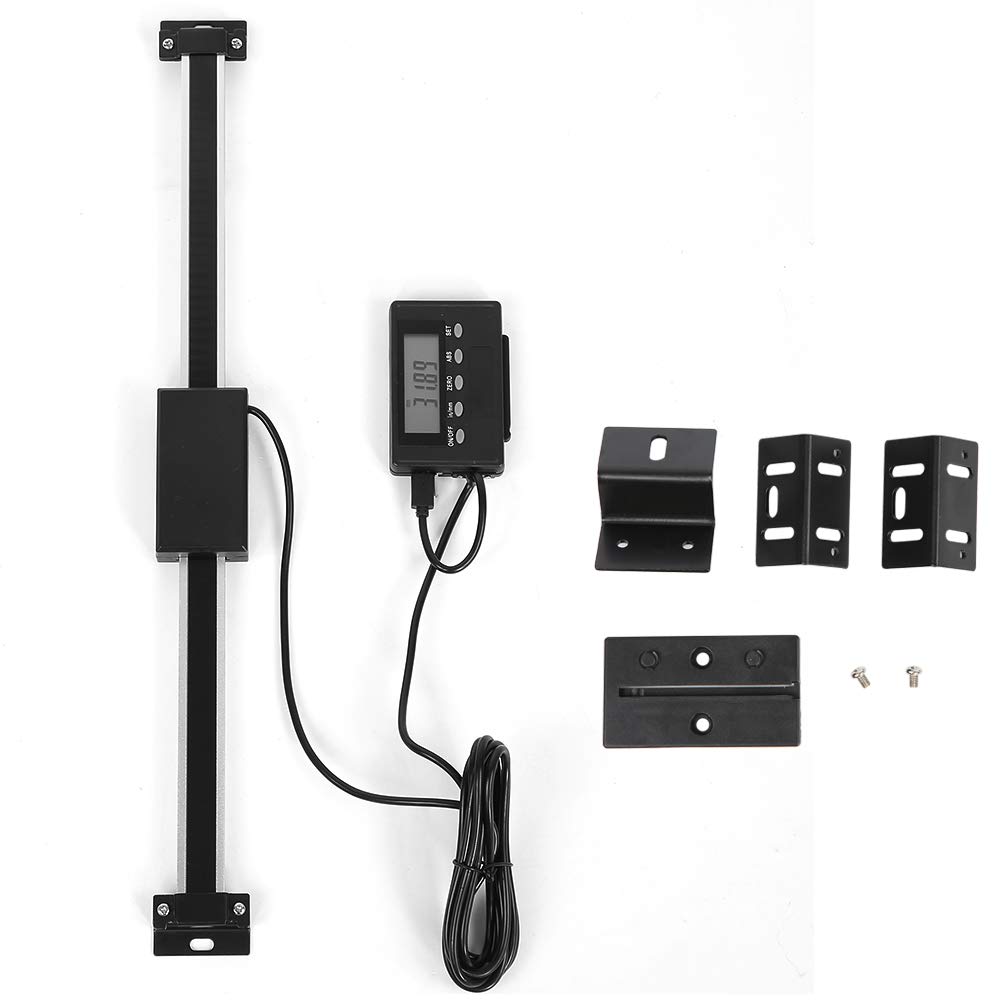 Calibrador digital, escala de lectura digital con pantalla LCD grande, alta precisión de 0,01 mm, rango de medición de 0-300 mm, kit de lectura digital para fresadoras Torno
