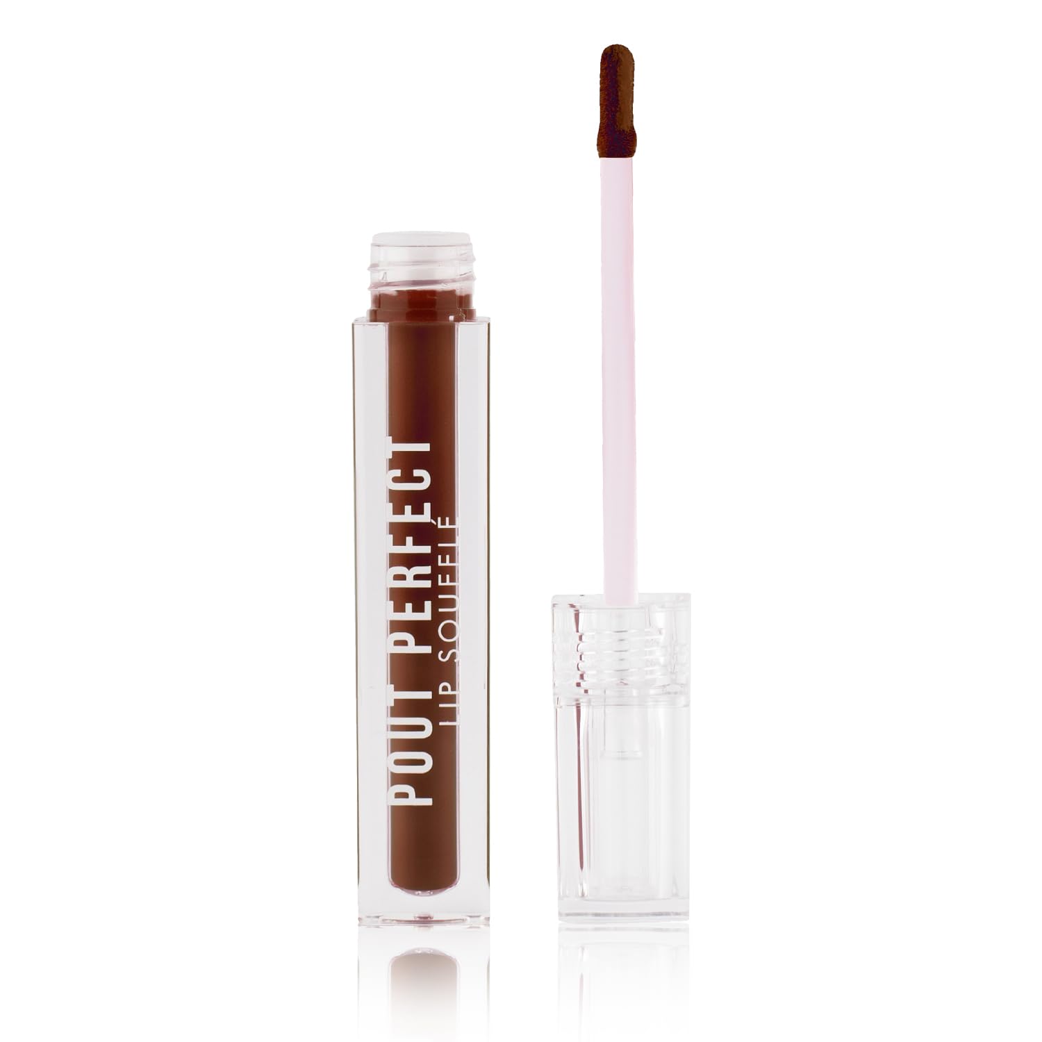 JAQULINE USA Pout Perfect Lip Souffle Long Lasting Liquid Lipstick | Mousse for Lips, Cheeks & Eyes | Matte Finish | Highly Blendable | Transfer Proof | Enriched with Hyaluronic Acid - MochaWhirl
