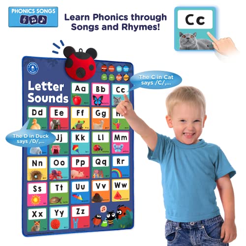 image for LEARNING BUGS Press to Learn Phonics, Interactive Letters and Sounds T