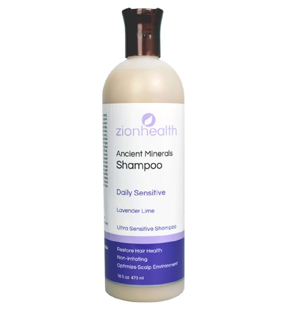 Adama Minerals Shampoo and Conditioner Set 16 oz (Daily Sensitive Lavender Lime)