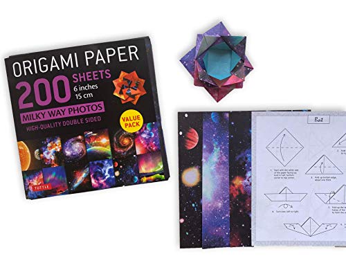 Origami Paper 200 Sheets Milky Way Photos 6