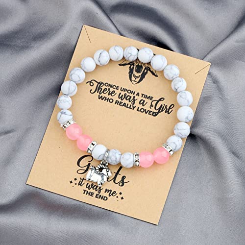 MAOFAED Goat Lover Bracelet - Jewelry Gift for Goat Owners2