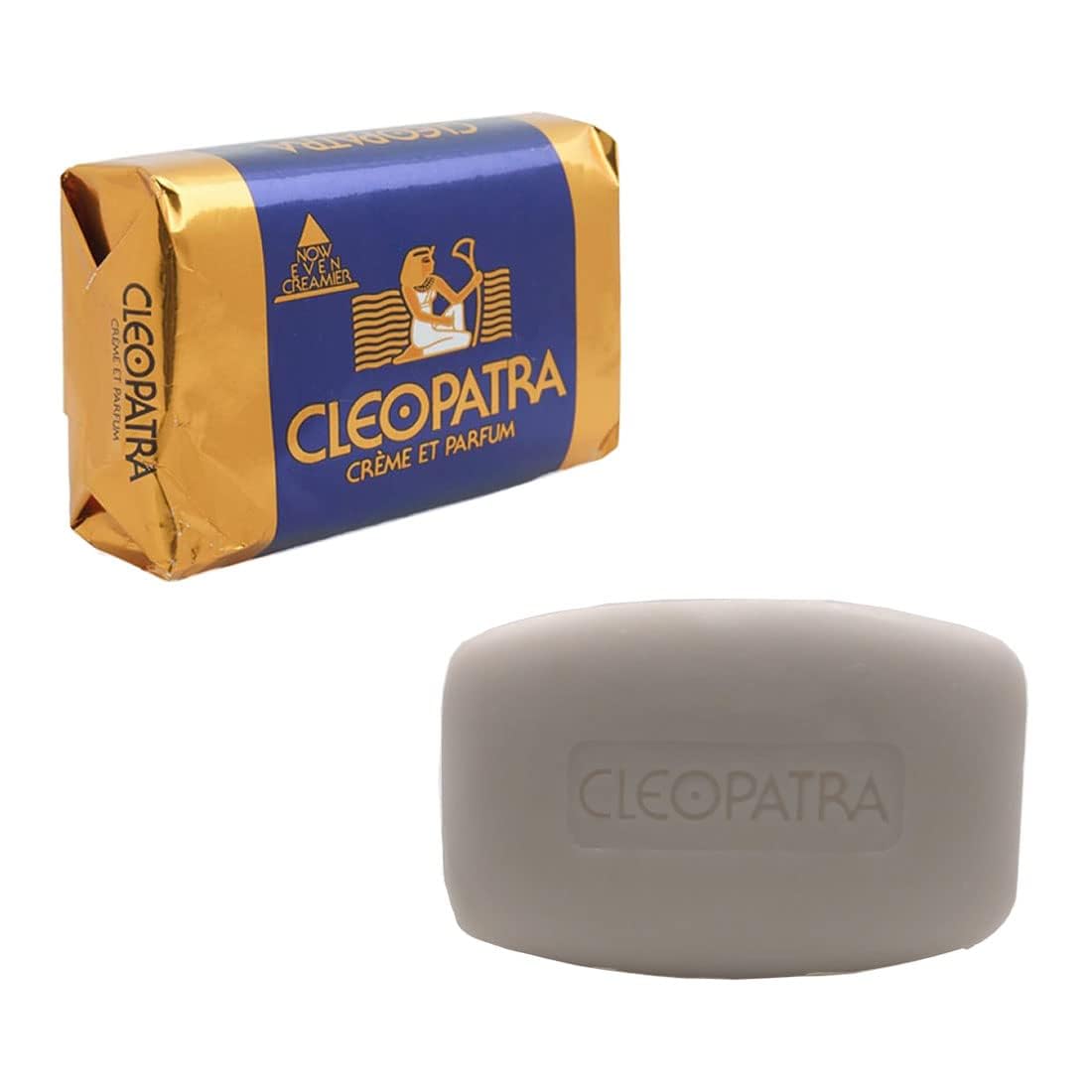 RSINC SOAP - Cleopatra Schönheits-Creme-Seife-Packung 2x120g Saudi Arabien VAE Weiß 120 g (2er Pack)
