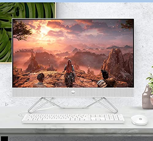 Hp 24-CB100 2024 24'' Fhd Ips Touchscreen All-In-One Desktop Pc Intel 2-Core I3-1115G4 Intel Uhd Graphics 8Gb Ddr4 256Gb Nvme Ssd Wifi Ac Bt Rj-45 Hdmi Webcam Speaker Windows 11 White W/Re Usb Drive thumb #4