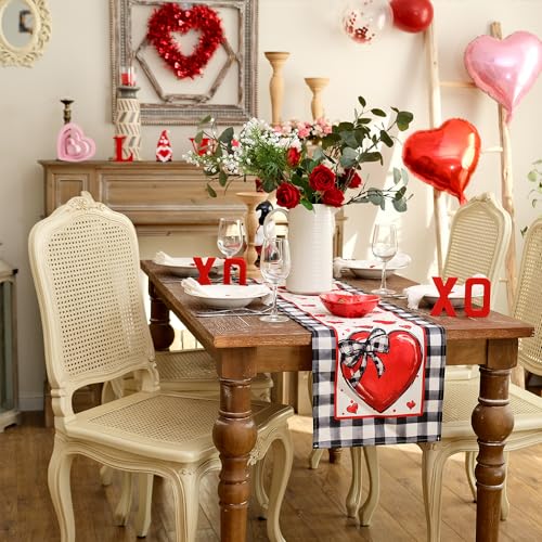 Geeory GT138-72 Valentine'S Day Table Runner 13 X 72 Inch thumb #1