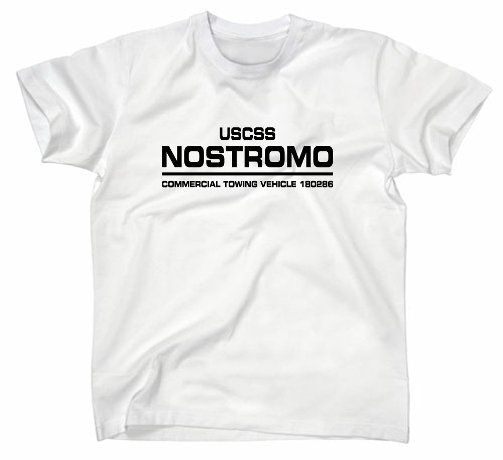 STYLETEX23 USCSS Nostromo T-Shirt, White, XXL