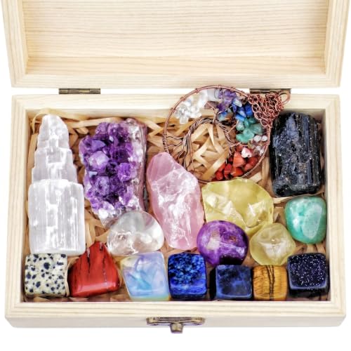 AtPerry's Healing Crystals Set - 16 Real...
