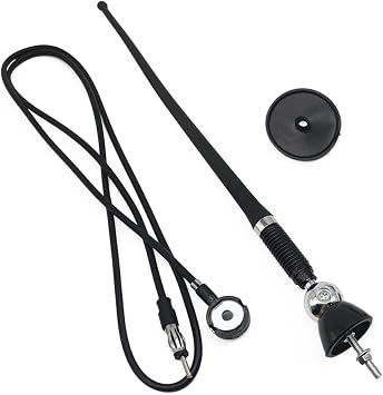 Rubber Radio Antenna RMA60, Compatible with John Deere Kubota Tractor | Flexible Antenna Fit for Massey Ferguson Yanmar All Models