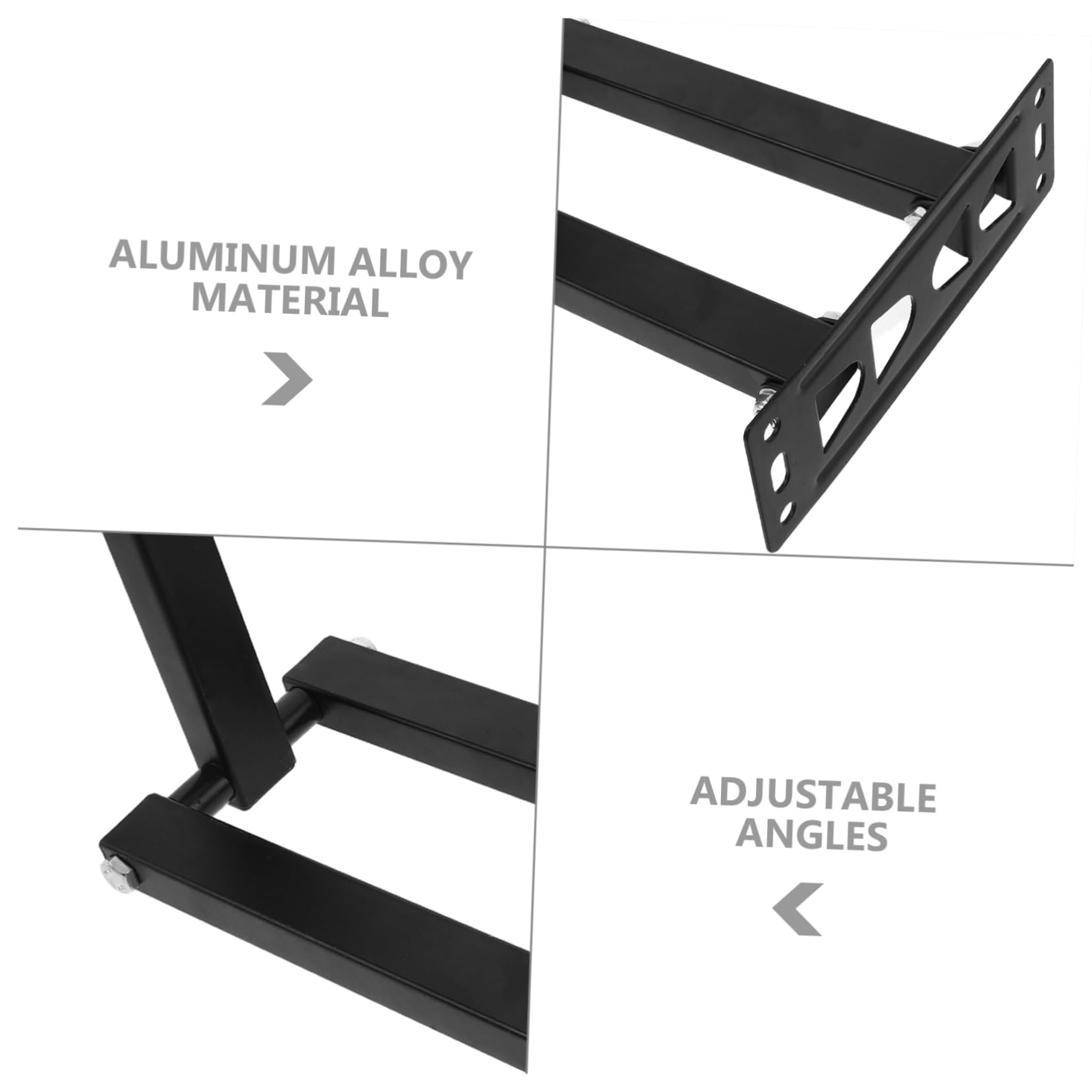 Veemoon Soporte de Proyector de Pared Ajustable en Aleación de Aluminio Gancho para Colgar y Ahorro de Espacio Adecuado para Dormitorio y Uso Junto Cama