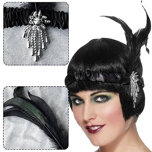 BDSHUNBF 1920 Accessories, 1920s Flapper Great Gatsby Accessories Set, Roaring 20's Theme, 20's Theme Vintage Fashion - Image 4