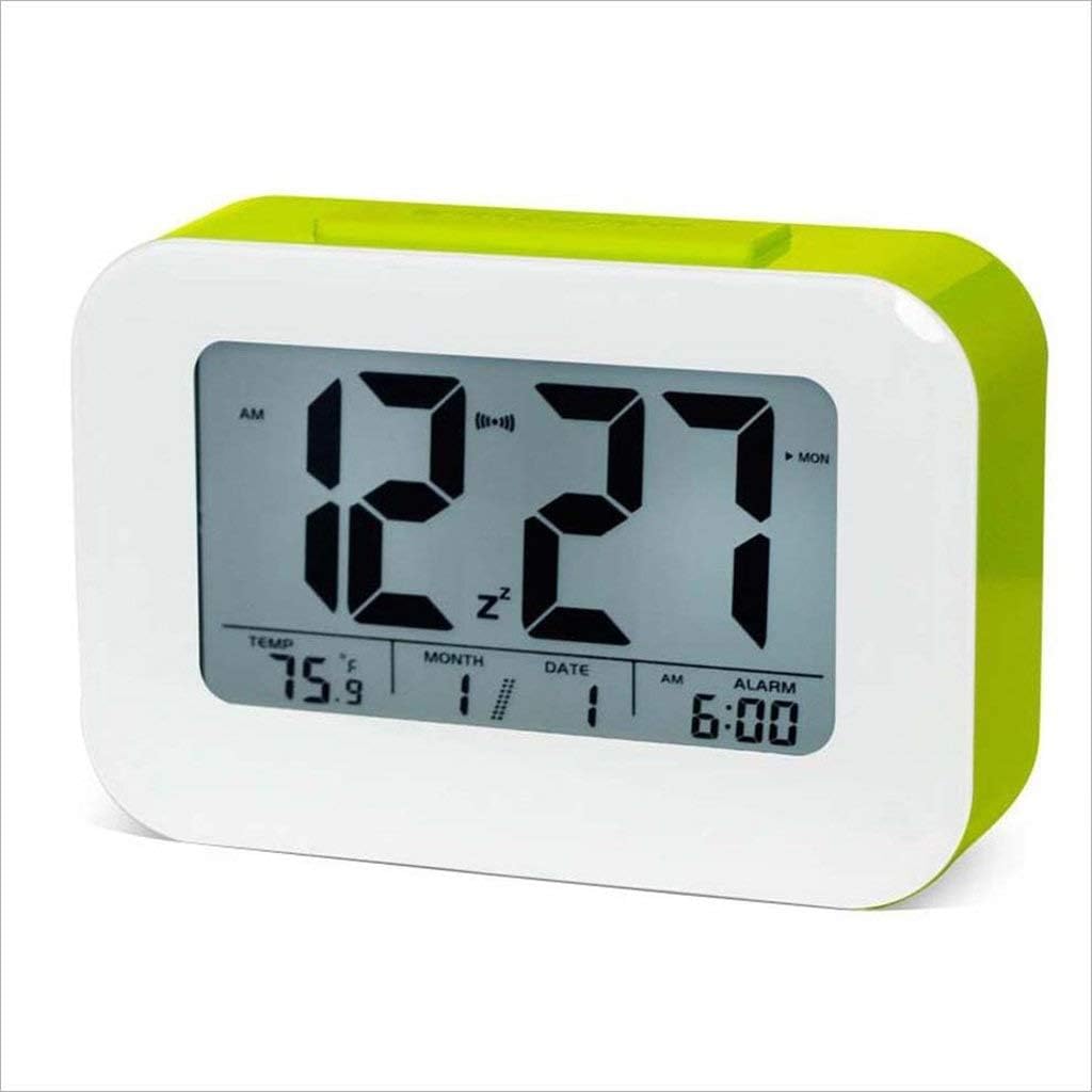 Digital Alarm Clocks for Bedrooms - Handy Night Light, Large Numbers with Display Dimmer, Chargers, Outlets Powered Compact Clock for Nightstand, Desk, Shelf image 4