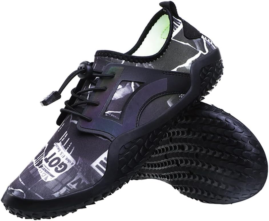 Man Quick-Drying Water Shoes Breathable Wading Shoes Outdoor Beach Shoes Treadmill Shoes Hiking Shoes