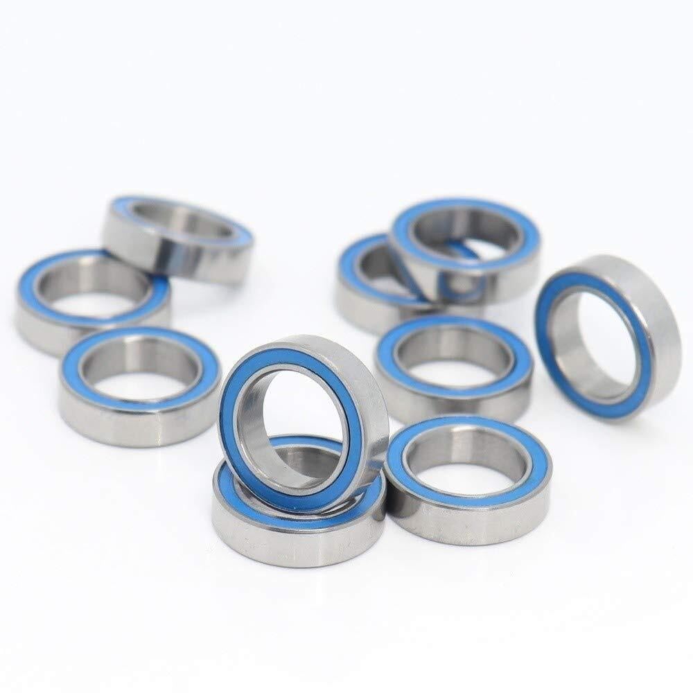 Gqnblvhzupdm One Color Industrial Shaft Bearings, 6700Rs Bearing 10Pcs Abec-3 For Hobby Electric Rc Car Truck Ball Bearings Blue Sealed 6700 Rs 2Rs 6700-2Rs 10X15x4mm