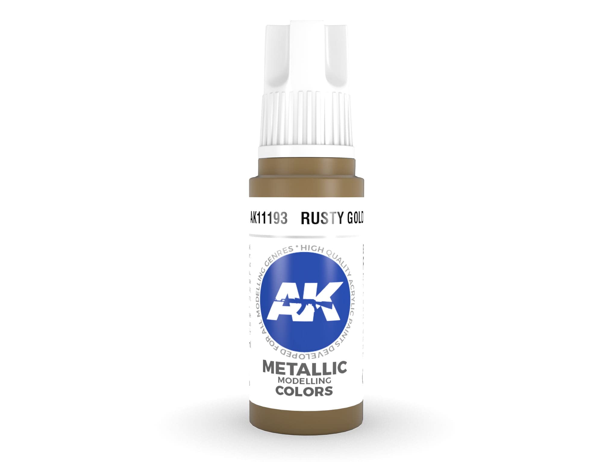 Ak Interactive Gold Ak Acrylics 3Gen Ak11193 Rusty (17Ml)