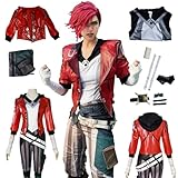 Arcane Vi Cosplay Costume Role Play Uniform Suit Dress for Women (outfit, XL)