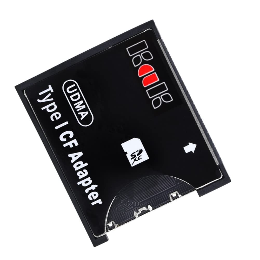 Adaptateur SD vers Type I Prenant en Charge la Carte SD SDHC SDXC MMC vers Convertisseur de Lecteur de Carte Compact Flash Type I Standard