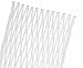 StringKing Grizzly 1s Semi-Soft Goalie Lacrosse Mesh Piece (White)