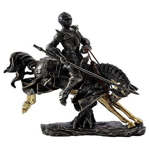 Figurine de Chevalier Salon et Bar pour Ambiance Bistrot Rétro