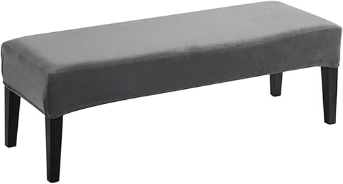 Fundas de banco  Fundas de banco lavables rectangulares para comedor con elástico inferior  Funda protectora elástica de muebles para sala de estar,