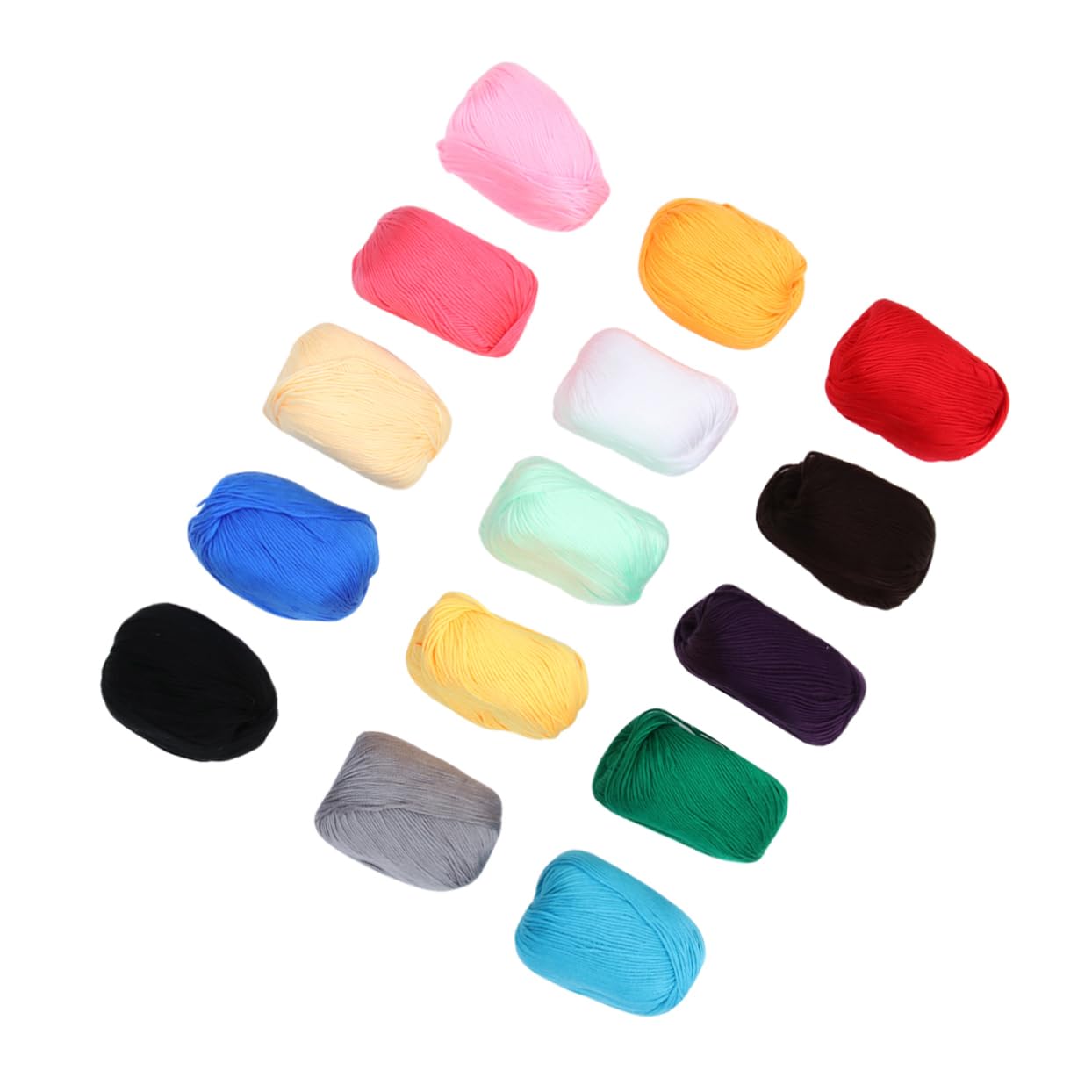Hilo de Lana, 30 Piezas Kit de Inicio de Fieltro con Aguja Tops de Punto Proyectos de Tejer con Hilo de Lana Fieltro con Aguja Suministros for Tejer Lana acrílica Tejer