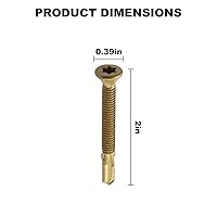 Vista 2 de Tornillos Tek Torx/Star/Star Head Autoperforantes de madera a metal, tornillos Tek de madera a metal, cabeza de estrella y estrella, tornillos Tek