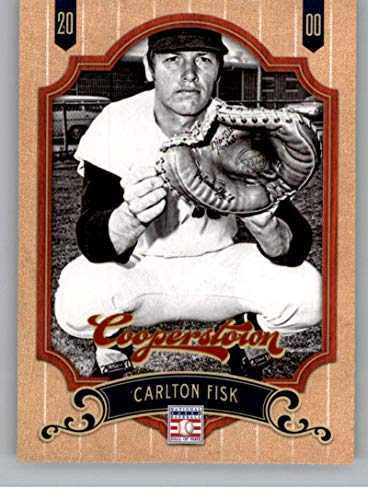 2012 Panini Cooperstown HOF #45 Carlton Fisk Red Sox (Hall of Fame Member) MLB Baseball Card NM-MT 2012 Panini Cooperstown HOF #45 Carlton Fisk Red Sox (Hall of Fame Member) MLB Baseball Card NM-MT