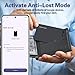 Reyke Wallet Tracker Android Card, Tracking Card Bluetooth Tracker for Android Phones, Compatible with Google Find My Device, Rechargeable Wallet Finder for Keys, Luggage, Backpack