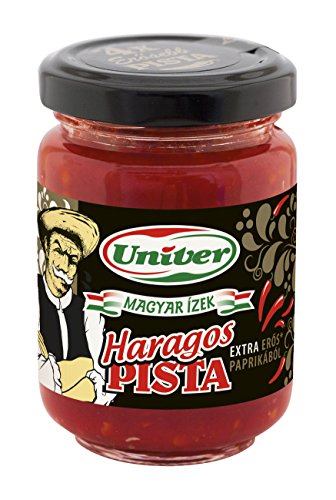 Univer Haragos Pista Angry Steve's Very Hot Crushed Paprika (150 Grams) Extra hot Sauce Hungarian