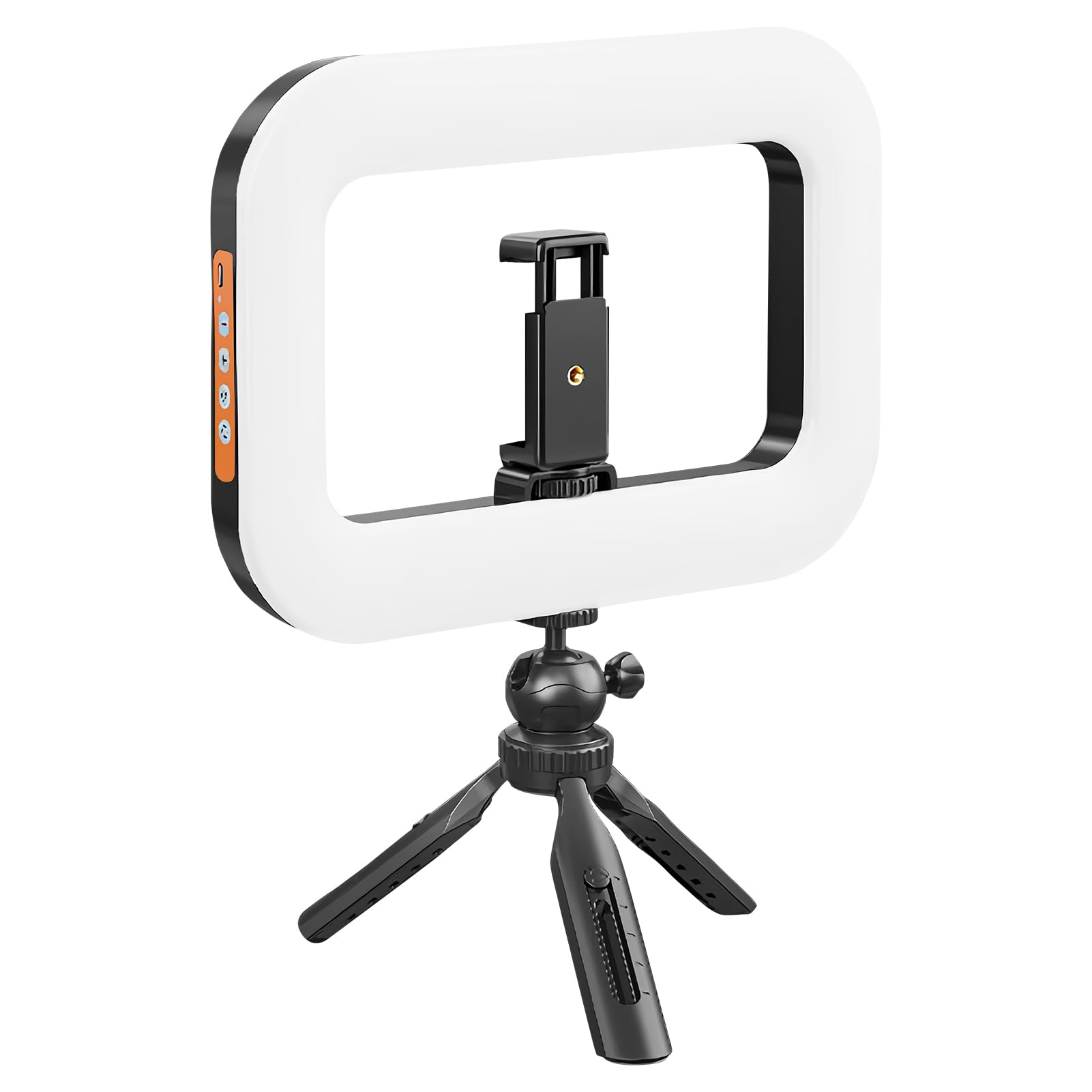 Supporto Treppiede Selfie Con Luce | Bastone Selfie Estensibile Con Luce,Supporto Telefonico Estendibile E Regolabile Per Riprese Video E Foto In Diretta
