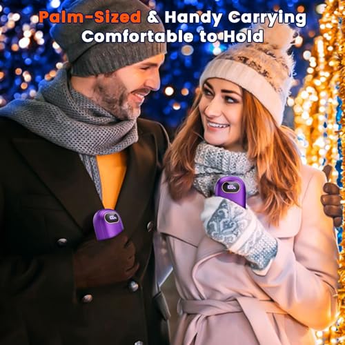 Hand-Warmers-Rechargeable-14000mAh-Electric-Hand-Warmer-2-Pack-Dual-Sided-Heating-17Hrs-Warmth-Max-131-USB-C-Portable-Pocket-Heater-for-Raynauds-Hunting-Golf-Camping Hand Warmers Rechargeable 14000mAh Electric Hand Warmer 2 Pack Dual Sided Heating 17Hrs Warmth Max 131 USB C Portable Pocket Heater for Raynauds Hunting Golf Camping